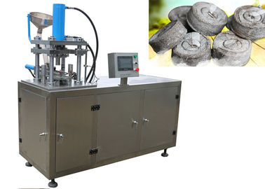 Single Punch Tablet Press Machine / Flexible Operation Coco Peat Briquette Powder Forming Hydraulic Press Machine