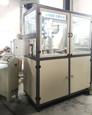 Small Fully Enclosed Single Punch Tablet Press / Tablet Press Machine for Various Shaped Reaching GMP Requirement