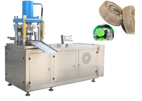Tablet Press / Nutritive Block Tablet Press Machine / Automatic Seeding Cube Coir Jiffy Coco Peat Pellets for Growing
